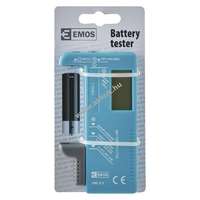 EMOS EMOS univerzális elemteszter AAA, AA, C, D, 9V és 1,5V-os gombelemekhez UNI D3