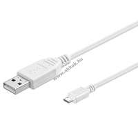 Goobay Goobay USB kábel micro USB csatlakozóval 15cm (dupla árnyékolású) 2.0 Hi-Speed - Kiárusítás!