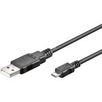 Goobay Goobay USB kábel 2.0 micro USB csatlakozóval 1m akár 480Mbit/s Hi-speed adatátvitel