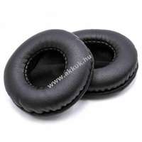 VHBW Fejhallgató, fülhallgató fülpárna szivacs 55mm különböző fejhallgatókhoz, fekete 1pár