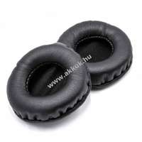 VHBW Fejhallgató, fülhallgató fülpárna szivacs 50mm különböző fejhallgatókhoz, fekete 1pár - Kiárusítás!