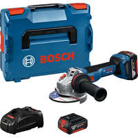 <p><img src="https://aktiv.unas.hu/shop_ordered/70227/pic/bosch.jpg" /></p> Bosch GWS 18V-11 S Akkus Sarokcsiszoló (2x5,0 Ah akkuval; GAL 1880 töltővel) L-Boxx-ban