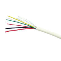 Egyéb gyártó 2X0,5+4X0,22/100 Árnyékolt kábel, 2 db ér 0,5 mm2 és 4 db ér 0,22 mm2 keresztmetszettel, 100 fm