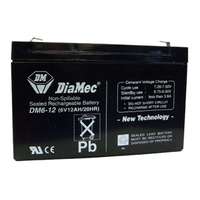 Diamec DIAMEC DM6-12 akkumulátor biztonságtechnikai rendszerekhez és elektromos játékokhoz