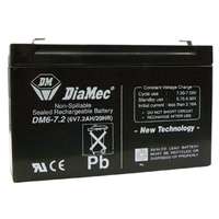 Diamec DIAMEC DM6-7.2 akkumulátor biztonságtechnikai rendszerekhez és elektromos játékokhoz