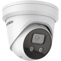  Hikvision DS-2CD2346G2-ISU/SL (6mm)(C) 4 MP WDR fix EXIR AcuSense IP turret kamera, beépített mikrofon, fény/hangriasztás, riasztás I/O