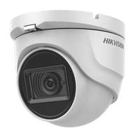  Hikvision DS-2CE76D0T-ITMFS (2.8mm) 2 MP THD fix EXIR turret kamera, TVI/AHD/CVI/CVBS kimenet, beépített mikrofon, koax audio