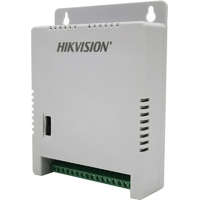  Hikvision DS-2FA1205-C8 Kapcsolóüzemű tápegység, 8x 12 VDC/1 A kimenet, falra szerelhető