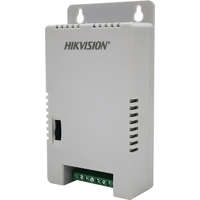  Hikvision DS-2FA1225-C4 Kapcsolóüzemű tápegység 4x 12 VDC/1 A kimenet, falra szerehető