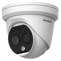  Hikvision DS-2TD1217-2/QA HeatPro IP hő- (160x120) 90°x66° és láthatófény (4 MP) kamera,-20°C-150°C, villogó fény/hangriasztás