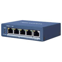  Hikvision DS-3E0505P-E/M 5 portos Gbit PoE switch (35 W), 4 PoE + 1 uplink port, nem menedzselhető