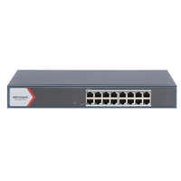 Hikvision DS-3E1516-EI(V3) 16 portos gigabit switch, smart menedzselhető