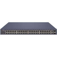  Hikvision DS-3E1552P-SI 52 portos Gbit PoE switch (470 W), 48 PoE +/ 2 RJ45 + 2 SFP uplink port, smart menedzselhető