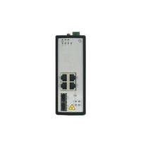 Hikvision DS-3T0506P 6 portos ipari Gbit PoE switch (120 W), 4 PoE+/ 2 SFP uplink, menedzselhető