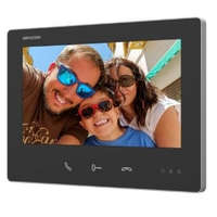 Hikvision DS-KH7300EY-TE2 Kétvezetékes HD video-kaputelefon beltéri egység, 7" LCD kijelző, 1024x600 felbontás