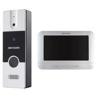  Hikvision DS-KIS204T Analóg video-kaputelefon szett kültéri egységgel, négyvezetékes, pillanatkép-rögzítés
