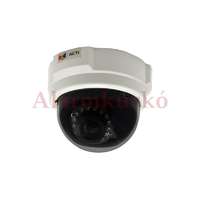 Acti Acti E54 IP Dome kamera, beltéri, 5MP(2592x1944), 3,6mm, H264, D&N(ICR), IR15m, WDR, DNR, PoE