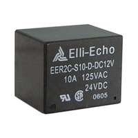 Diamec Elli-Echo EER2-12 12 V-os relé morze: 10A. - Téglatest alakú beforrasztható kivitel, megbízható, gyors és biztos működés, hosszú élettartam.