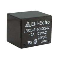 Diamec Elli-Echo EER2-24 24 V-os relé morze: 10A. - Téglatest alakú beforrasztható kivitel, megbízható, gyors és biztos működés, hosszú élettartam.
