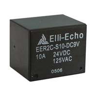 Diamec Elli-Echo EER2-9 9 V-os relé morze: 10A. - Téglatest alakú beforrasztható kivitel, megbízható, gyors és biztos működés, hosszú élettartam.