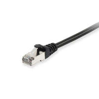  Equip EQUIP605592 SFTP patch kábel, cat6, LSOH, duplán árnyékolt, fekete, 3 m