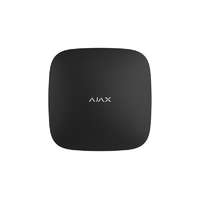  Ajax HUB-2-4G-BLACK Hub 2 vezeték nélküli riasztóközpont, 4G, 3G, 2G és Ethernet, riasztás kiegészítése képpel, fekete