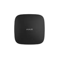  Ajax HUB-2-PLUS-BLACK Hub Plus 2 vezeték nélküli riasztóközpont, 4G, 3G, 2G, Ethernet, WiFi, riasztás kieg. képpel, fekete