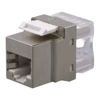 Nestron NPN-KEY-1C6SF-180C Keystone STP csatlakozó, Cat6, 180°, dual IDC (Krone/110)