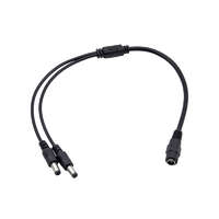 Nestron NPP-DC1F2M DC csatlakozó elosztó, 1x aljzat, 2x dugó