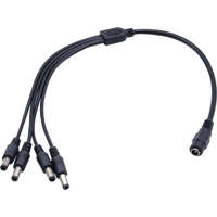 Nestron NPP-DC1F4M DC csatlakozó elosztó, 1x aljzat, 4x dugó