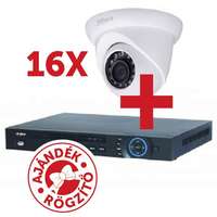 Dahua Dahua PACK-V16-HDW1000S 16 db HDW1000S kamera, NVR4216 rögzítővel