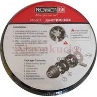 Provision PROVISION-ISR PR-B07G szerelő aljzat a gyártó kültéri inframegvilágítós Day&Night dome kameráihoz, szürke