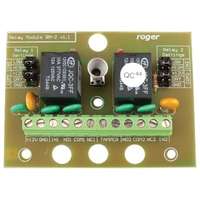 Roger Roger RM2 2 relét tartalmazó kimeneti/bemeneti modul a PRT szériás standalone olvasókhoz