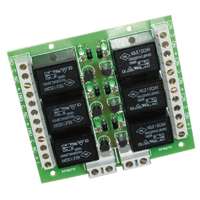 Alarmworld RP0624TRMIN Relépanel, 6 csatorna, 24V, -trg