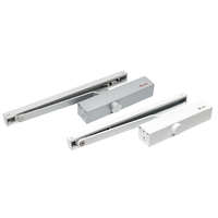 Silin SA-8033-SV Csúszósínes ajtóbehúzó 60-85 kg ajtóra, termostabil olajjal, ezüst