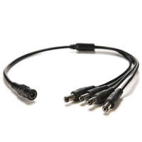 Sec-CAM Tápelosztó DC kábel - 4-es (tápegységhez)