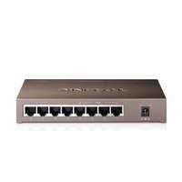 Sec-CAM TP-LINK TL-SF1008P, 8 portos SWITCH ebből 4 port aktív POE tápfeladó (tápegység)