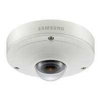 Samsung SAMSUNG SNF8010VM IPOLIS 360°-os Fisheye Day&Night 5 megapixeles HD IP dome kamera, 1/1.8-os 6Megapixel Progressive Scan CMOS chip