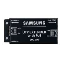 Samsung SAMSUNG SPO100 PoE hosszabbító (repeater), 100Mbps full duplex, IP kamerás rendszerek nagy távolságba történő szereléséhez