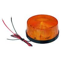Egyéb LED villogó, narancs, 60x30mm, 12V DC, éles villanó fény