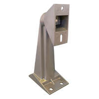 Solleysec SOLLEYSEC TS605BSilver fém kameraház tartó, hossza: 205mm, maximum terhelhetőség: 10kg, forgathtó/dönthető, ezüst színben