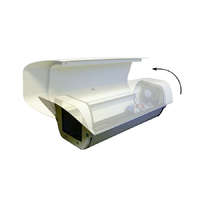 Solleysec SOLLEYSEC TS806B5HB oldalra nyítható kameraház, 230 V AC fűtéssel, ventillátorral, szögletes ablakkal, 140x112x400, beige színben