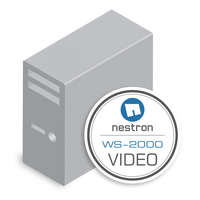  Nestron WS-2000-VIDEO Videós munkaállomás, max. 32 videócsatornához, Core i5Ryzen5, 8GB RAM, 512GB SSD, 4GB GPU, Win10Pro