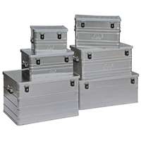 AVBox Alumínium doboz, szállítóláda szerszámos láda hengerzárral 68 liter 0,8 mm alumíniumvastagság