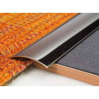 AVProfil AV Rozsdamentes burkolatváltó profil inox polírozott 40 mm 90 cm öntapadós szintkülönbség kiegyenlítő ragasztható