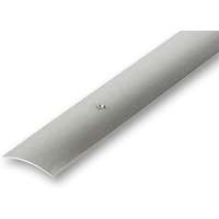 AVProfil AV Rozsdamentes burkolatváltó profil inox szálcsiszolt 40 mm 90 cm lecsavarozható szintkülönbség kiegyenlítő