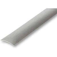 AVProfil AV Rozsdamentes burkolatváltó profil inox szálcsiszolt 40 mm 90 cm öntapadós szintkülönbség kiegyenlítő selyemfényű ragasztható