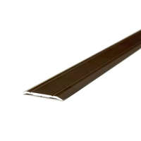 AVProfil AV Burkolatváltó profil Bronzszínű lapos bordás barna 40 mm 900 mm öntapadós szintkülönbség ragasztható