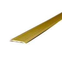 AVProfil AV Burkolatváltó profil Matt arany lapos bordás 40 mm 900 mm öntapadós szintkülönbség ragasztható gold