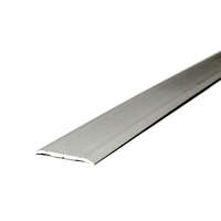 AVProfil AV Burkolatváltó profil Matt ezüst lapos bordás 40 mm 900 mm öntapadós szintkülönbség ragasztható